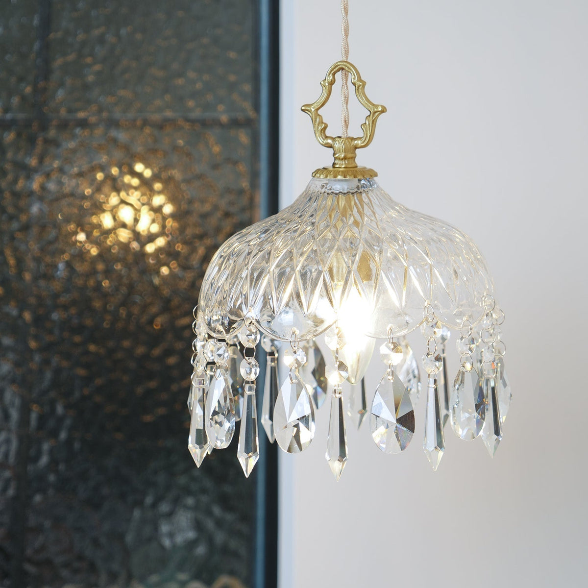 Moka kristalsljós í vintage-stíl