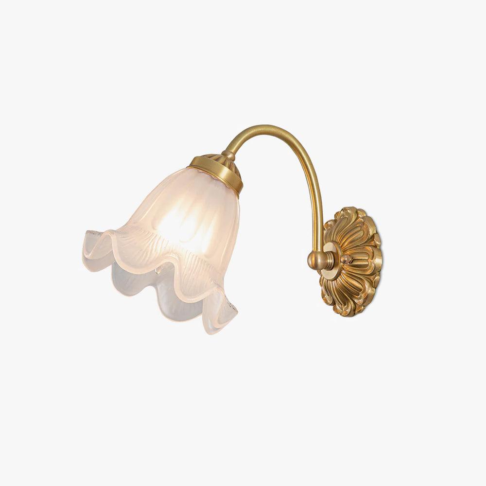 Celereria vintagevæglampe i glas