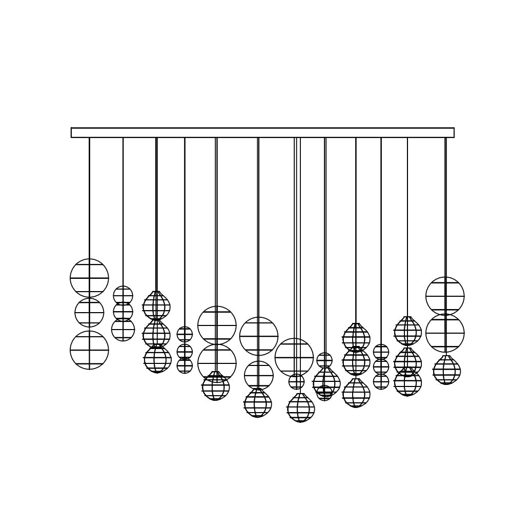 Candelabro personalizável ANIMA Breath of Light