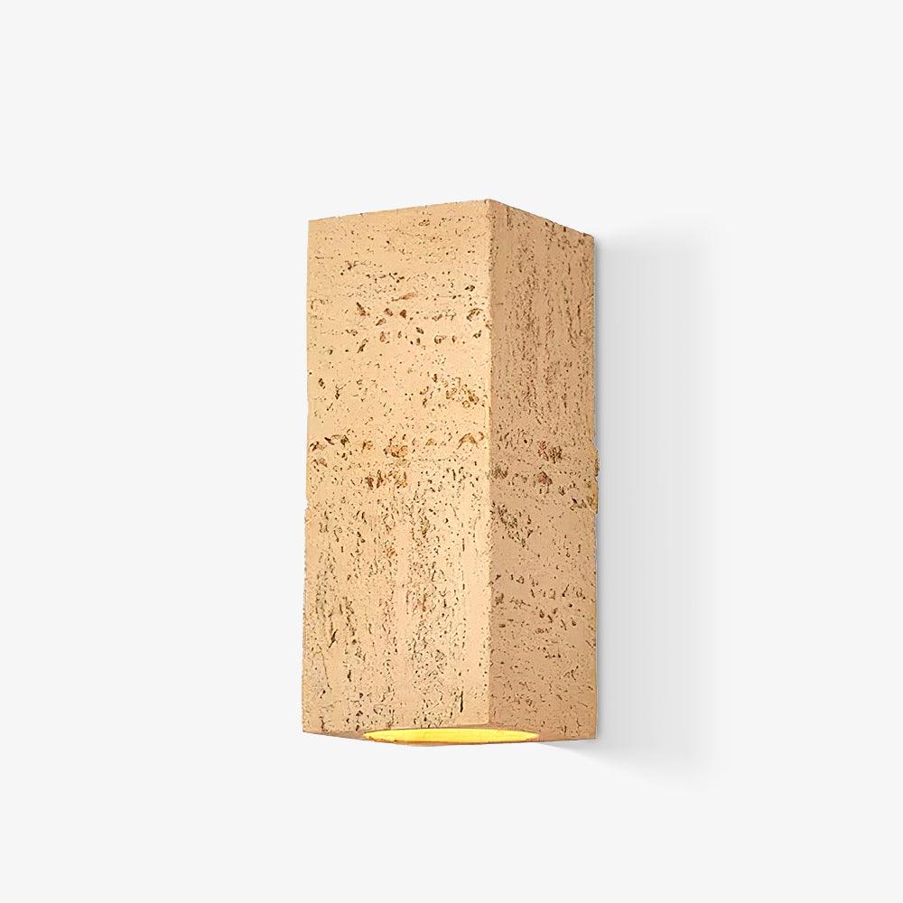 Candeeiro de parede Veleraria moderno minimalista em material compósito