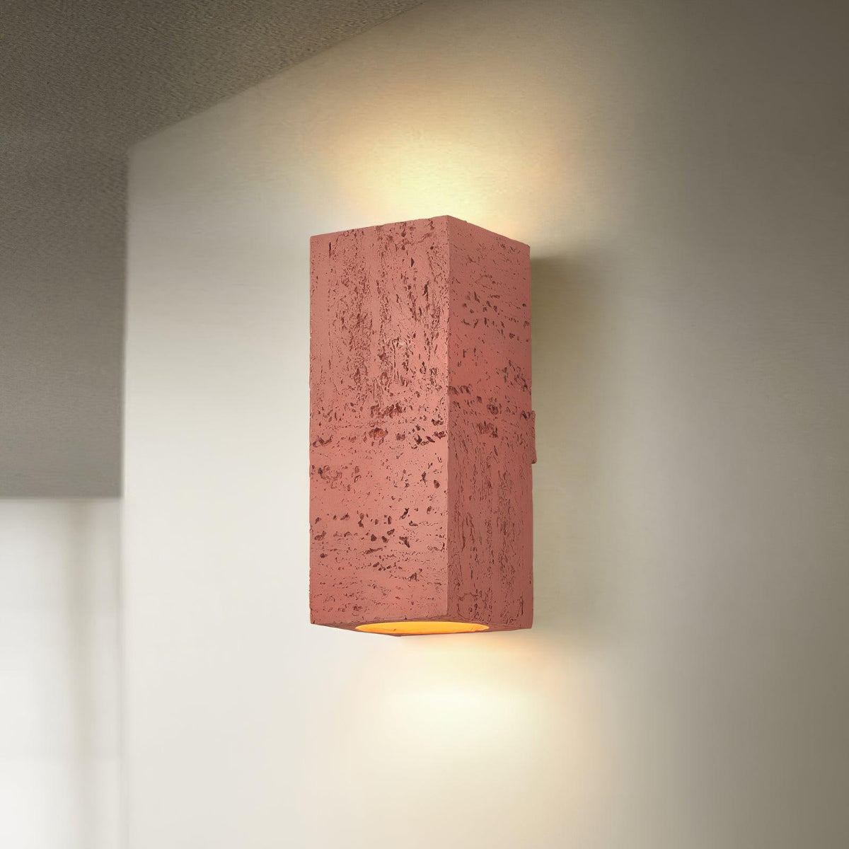 Candeeiro de parede Veleraria moderno minimalista em material compósito