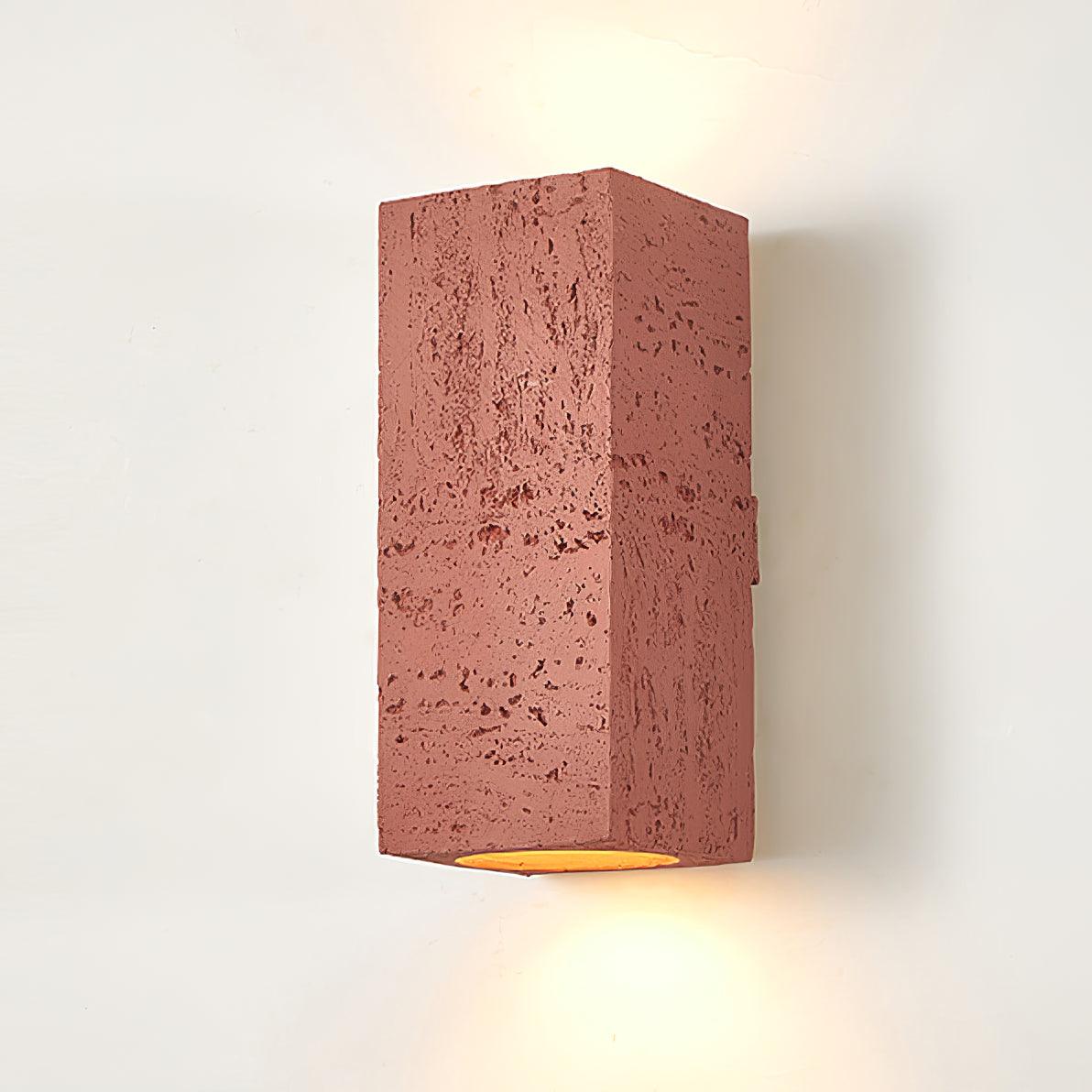 Candeeiro de parede Veleraria moderno minimalista em material compósito