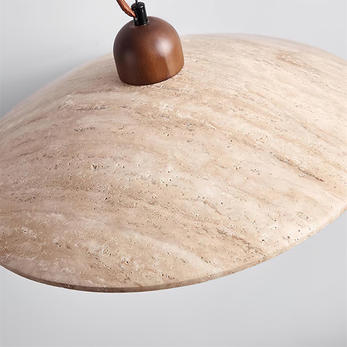 Luxen Pendant Lamp Travertine  Minimalist
