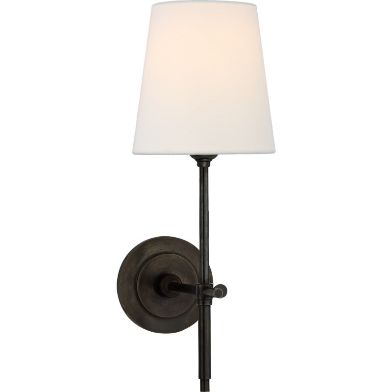 Theodore Wall Lamp Brass Fabric