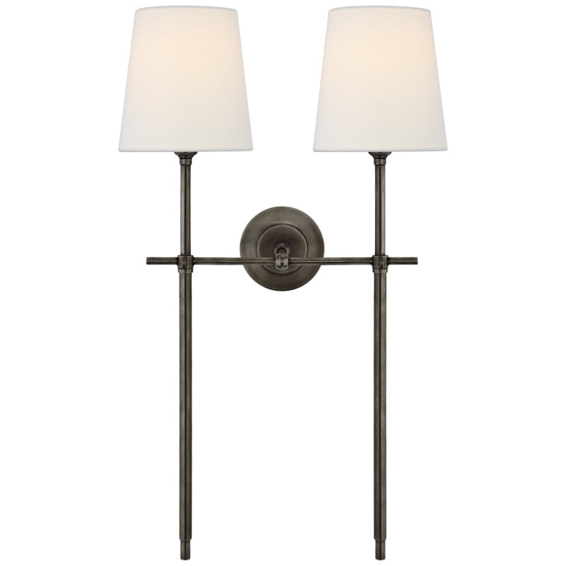 Theodore Wall Lamp Brass Fabric