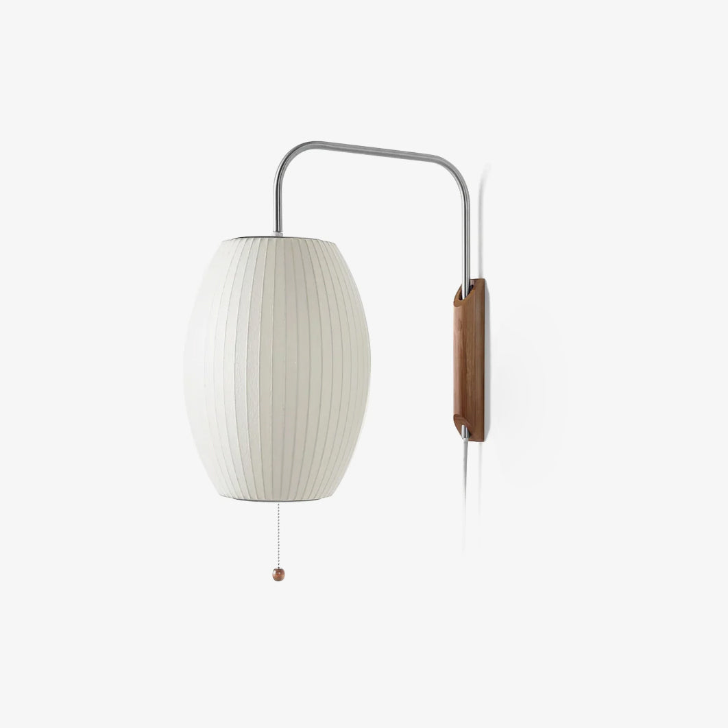 Aldinira Wall Sconce Walnut Ball