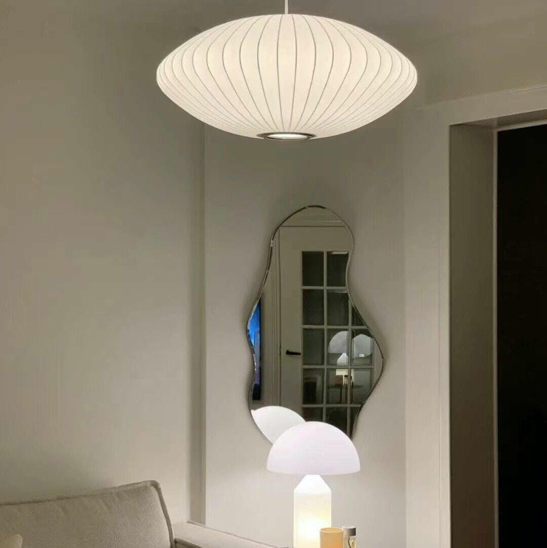 Etrio Pendant Light Bubble Mulberry Silk