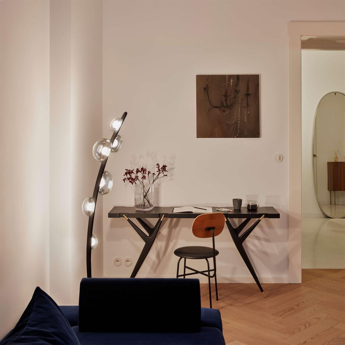 Nicole modern golvlampa