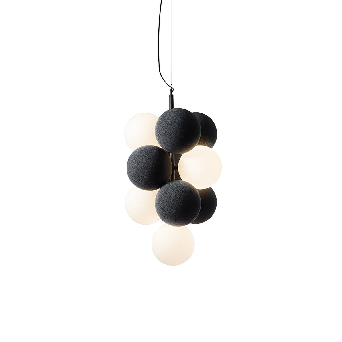 Blanor industriel kunstnerisk pendellampe