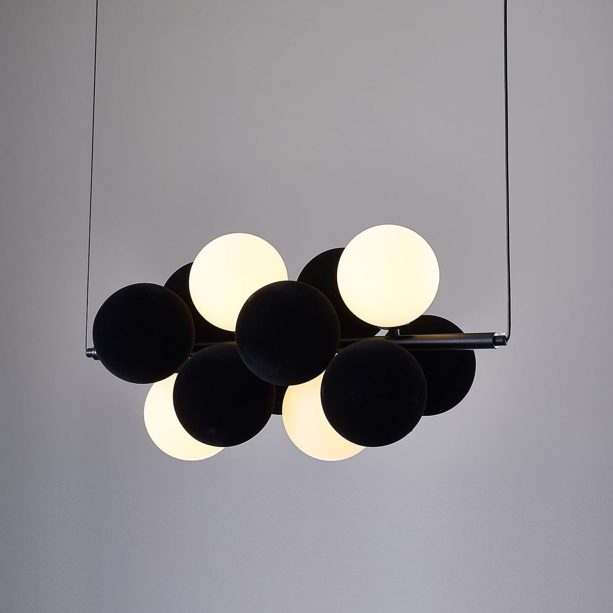 Blanor industriel kunstnerisk pendellampe