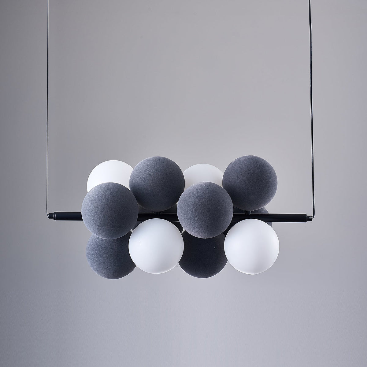 Blanor industriel kunstnerisk pendellampe