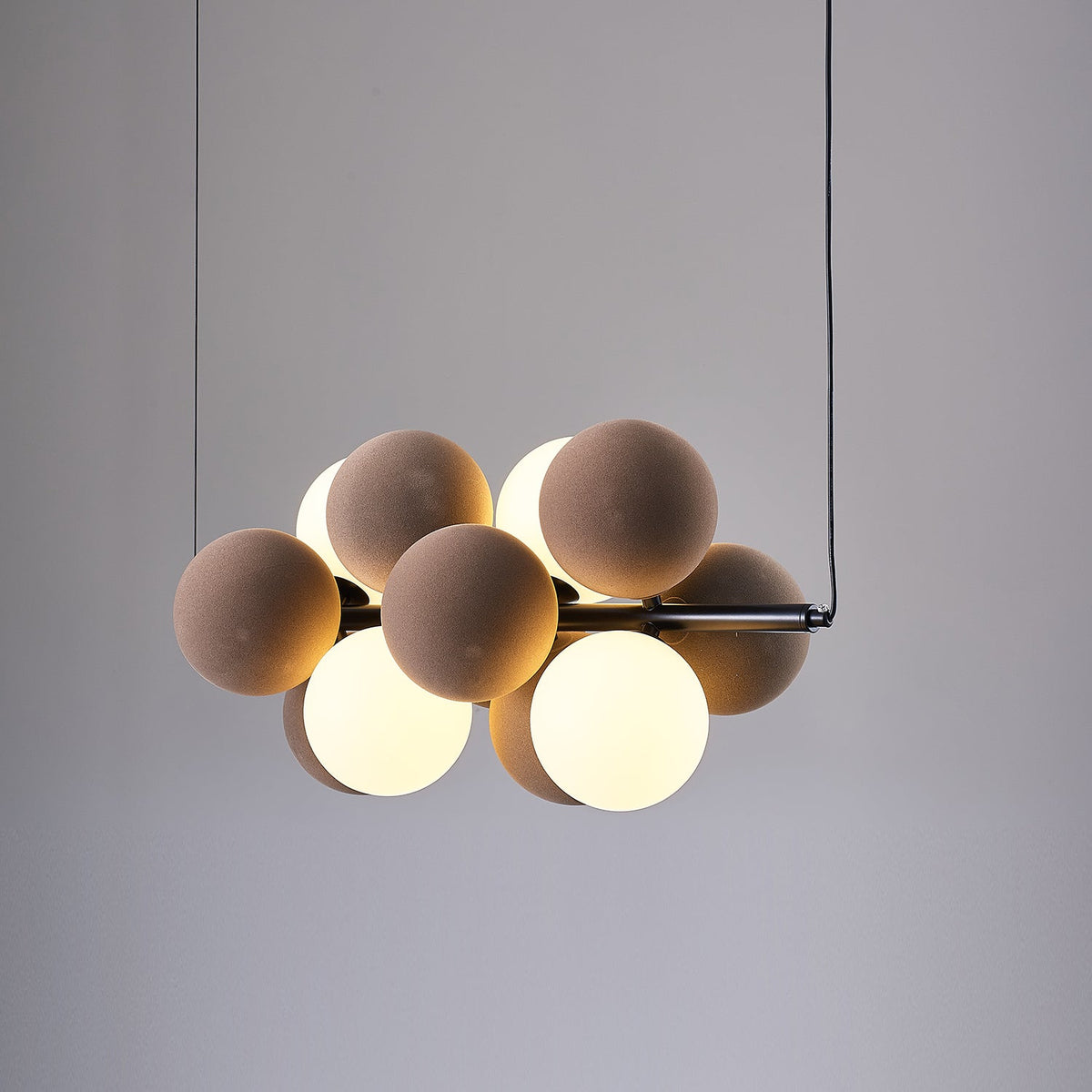 Blanor industriel kunstnerisk pendellampe