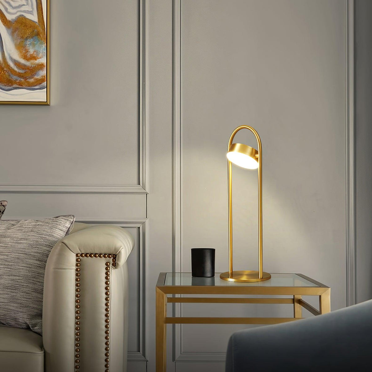 Rivarette minimalistisk bordlampe
