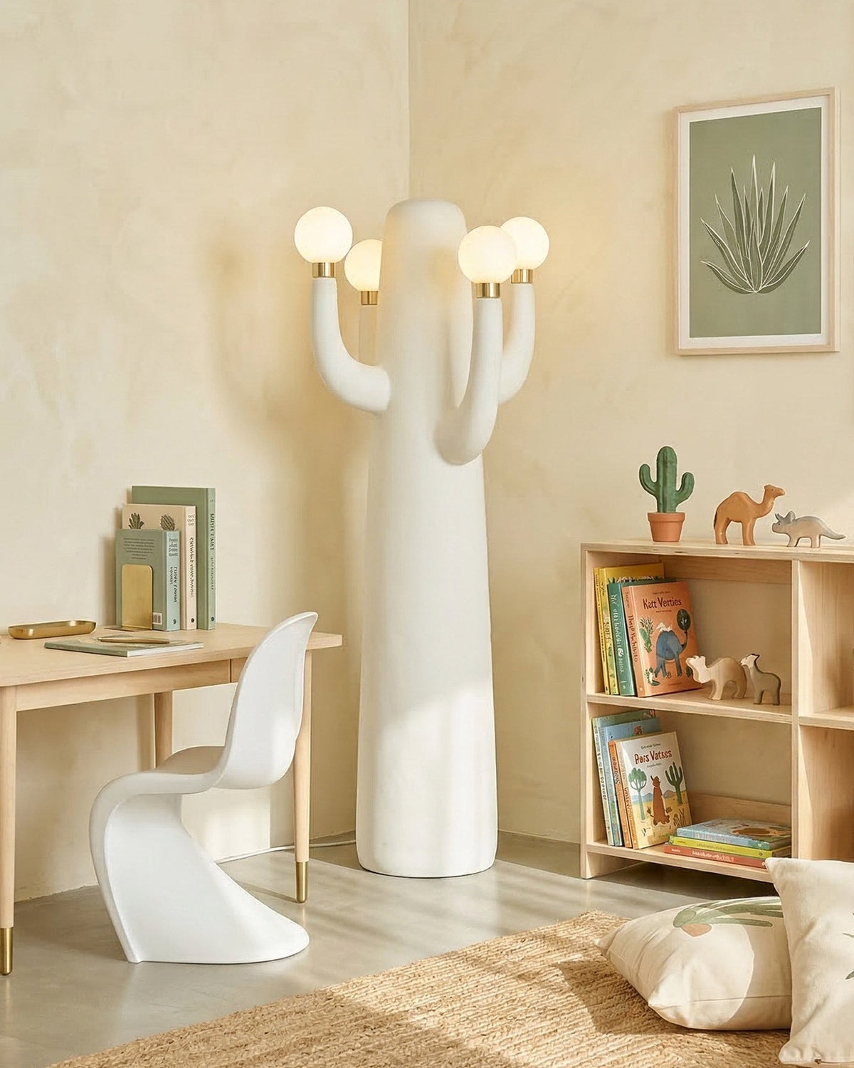 Elma-gulvlampe