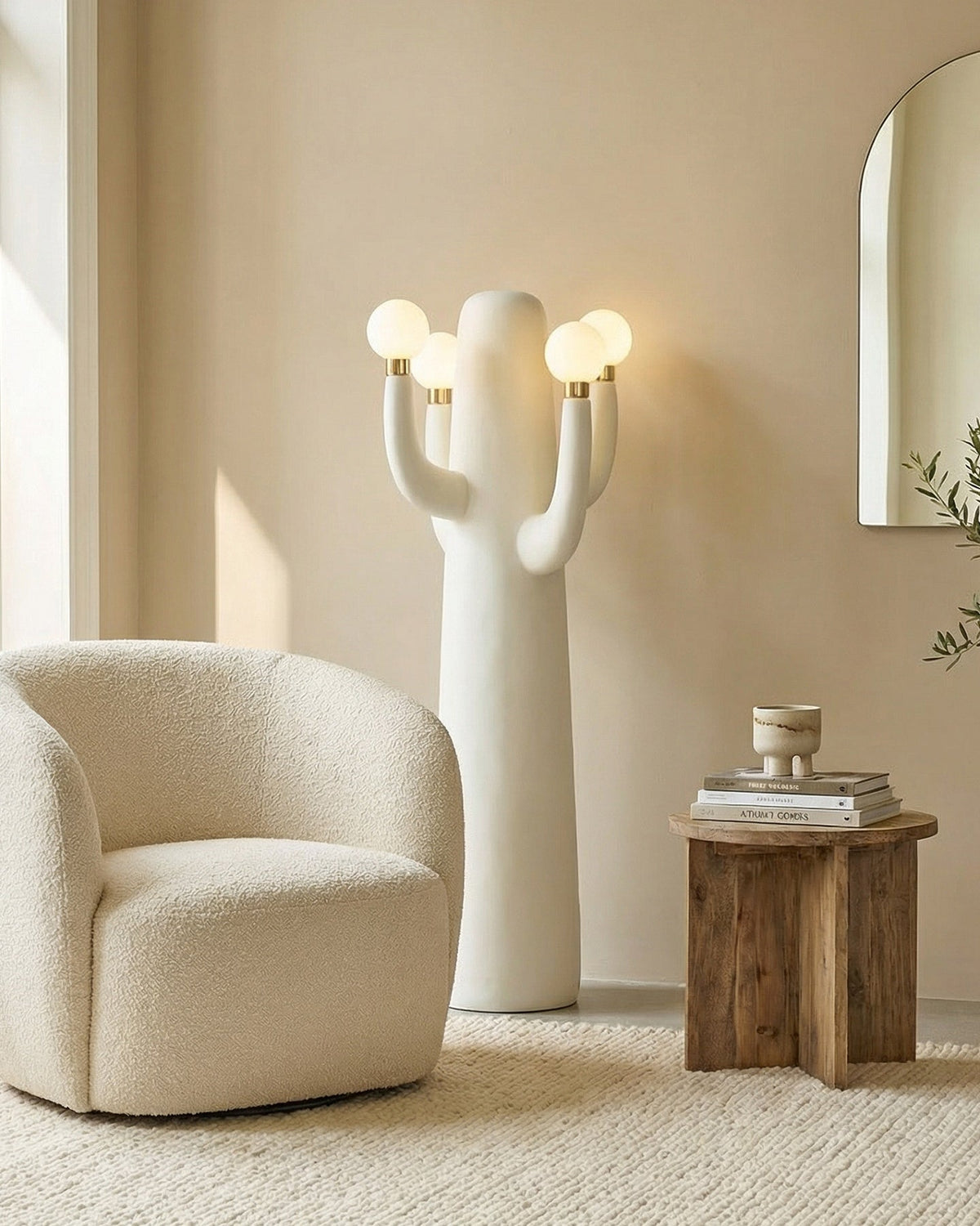 Elma-gulvlampe