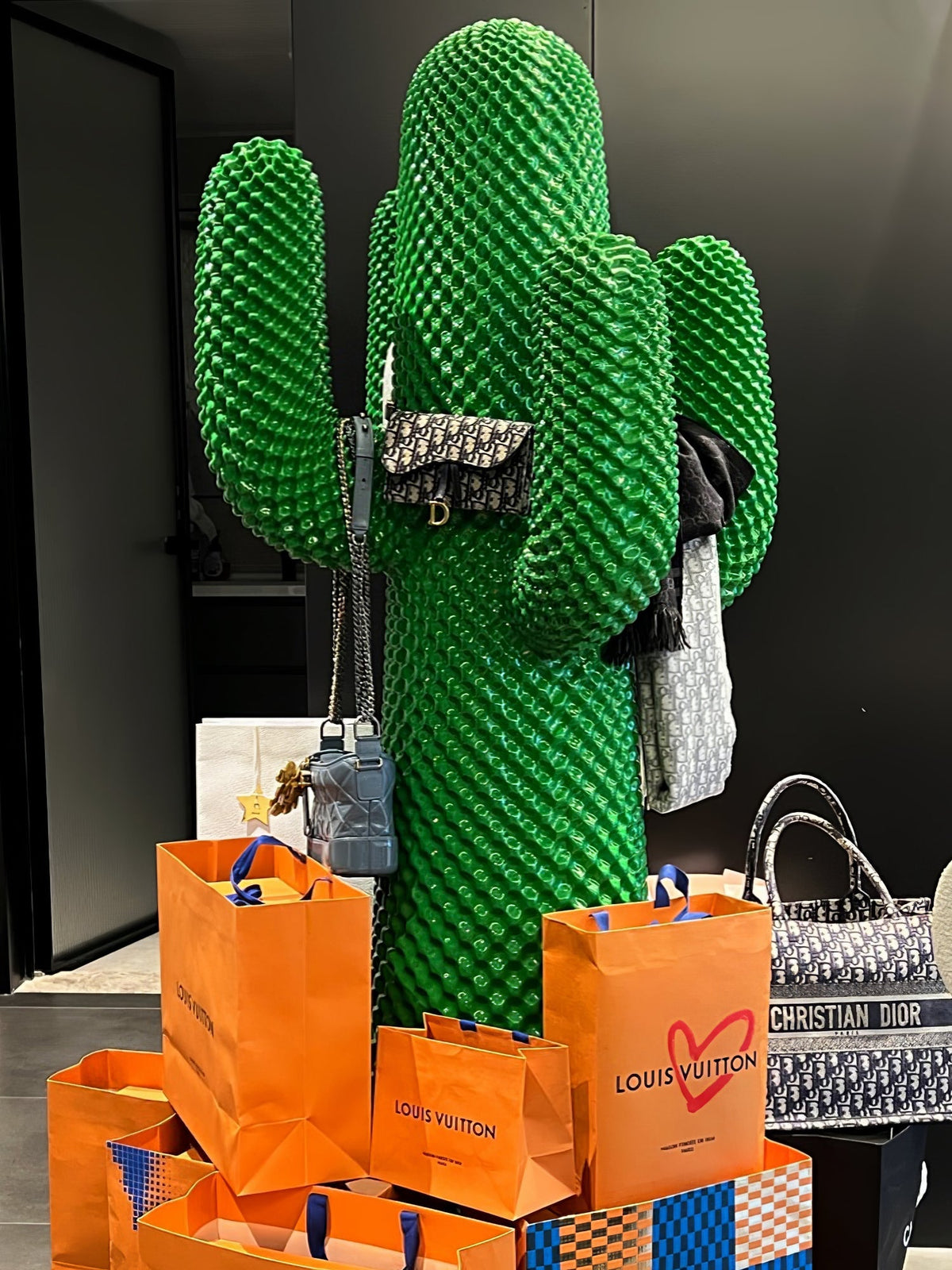 Mello Skulptural Kaktusklädhängare