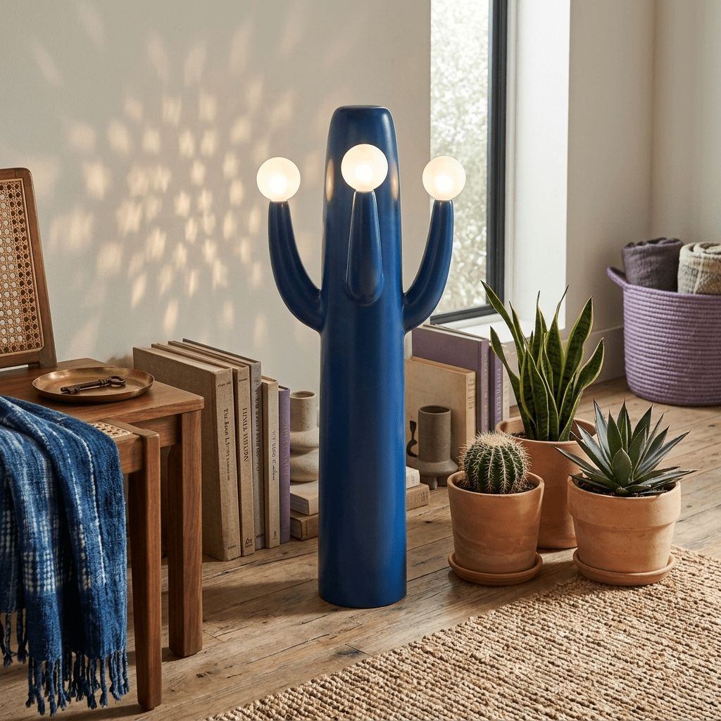 Candeeiro de pé Totem Luma Cactus Aloysia