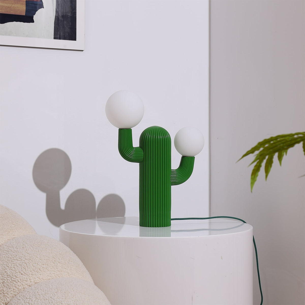Sage-bordlampe