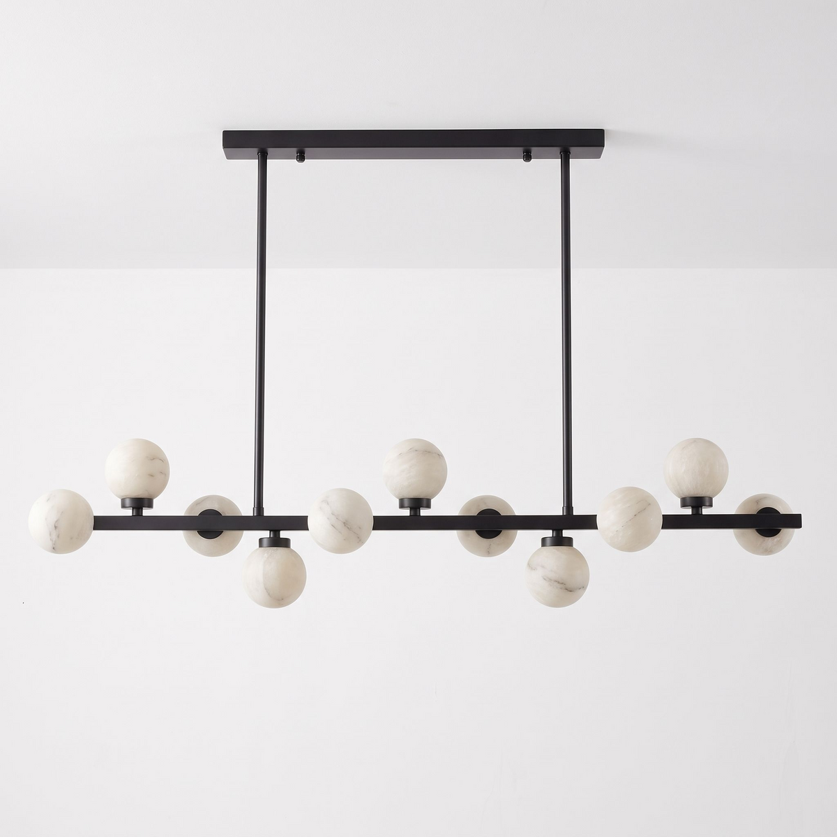 Candeeiro de lustre em alabastro Aldenford