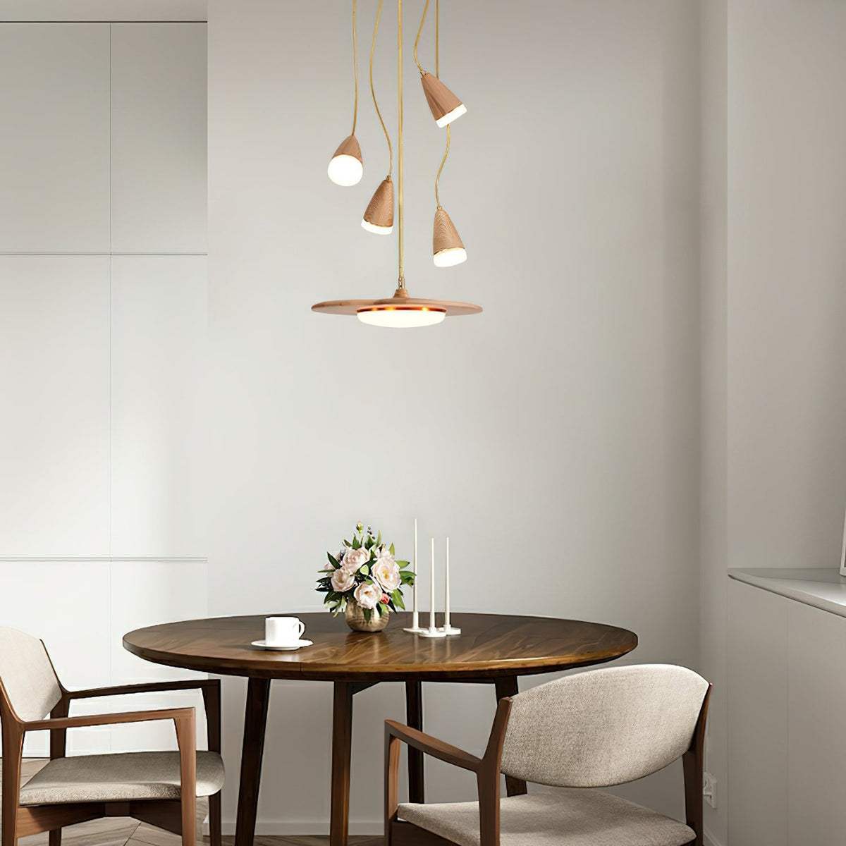 Candeeiro de teto LED Calder Blossom