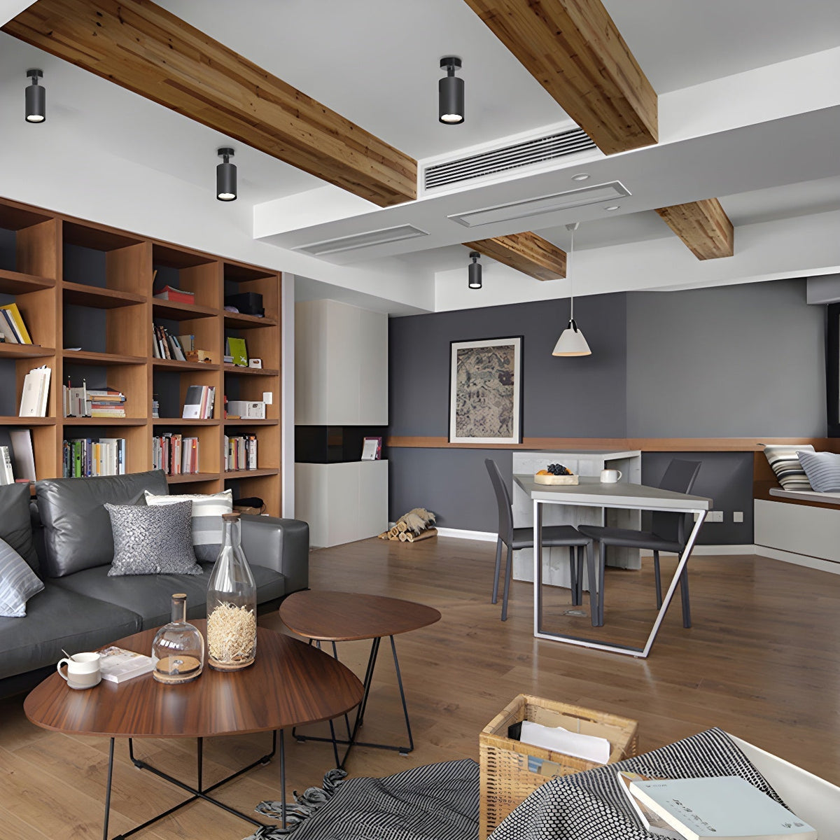 Sysorila moderne minimalistisk loftspot med stråleformet design