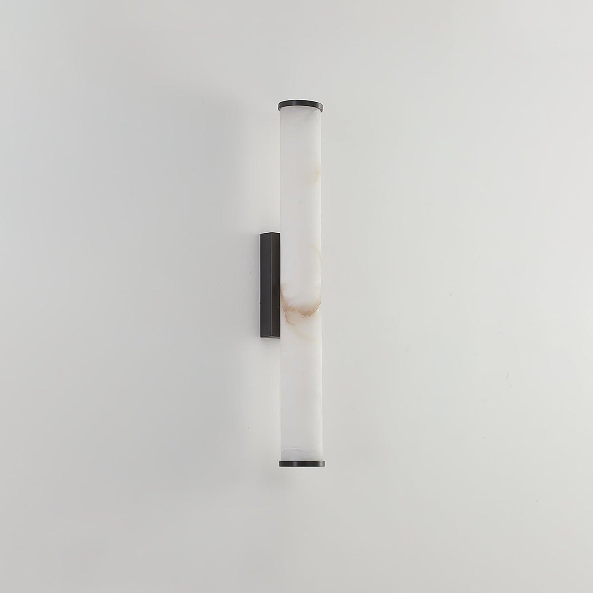 Kristy Alabaster  Vertical Cylindrical Wall Lamp