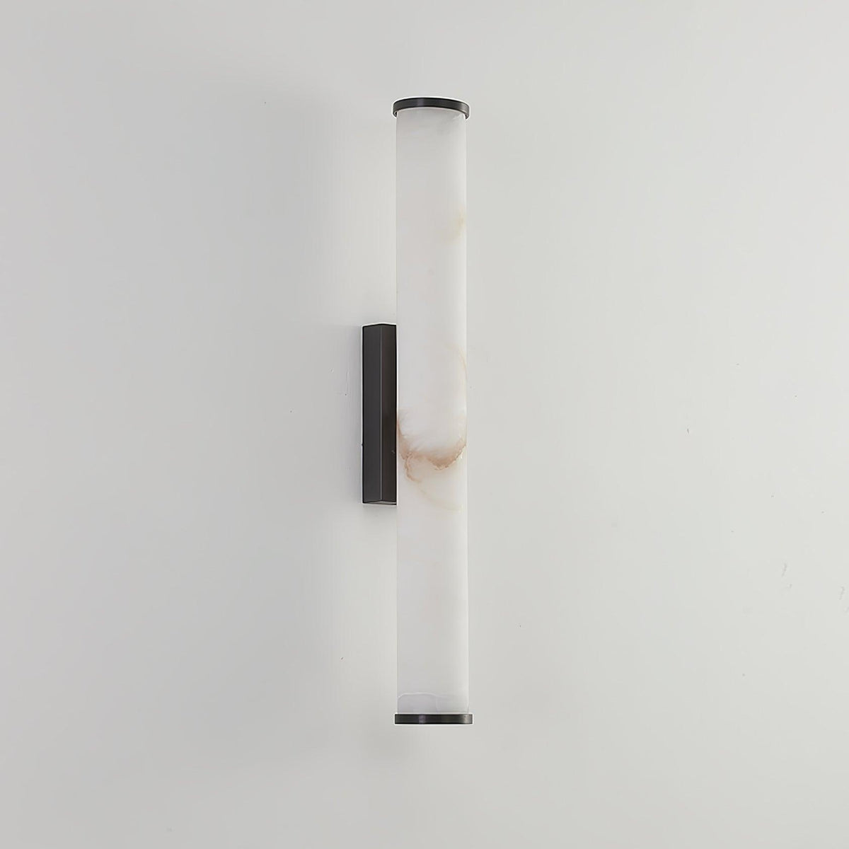 Kristy Alabaster  Vertical Cylindrical Wall Lamp