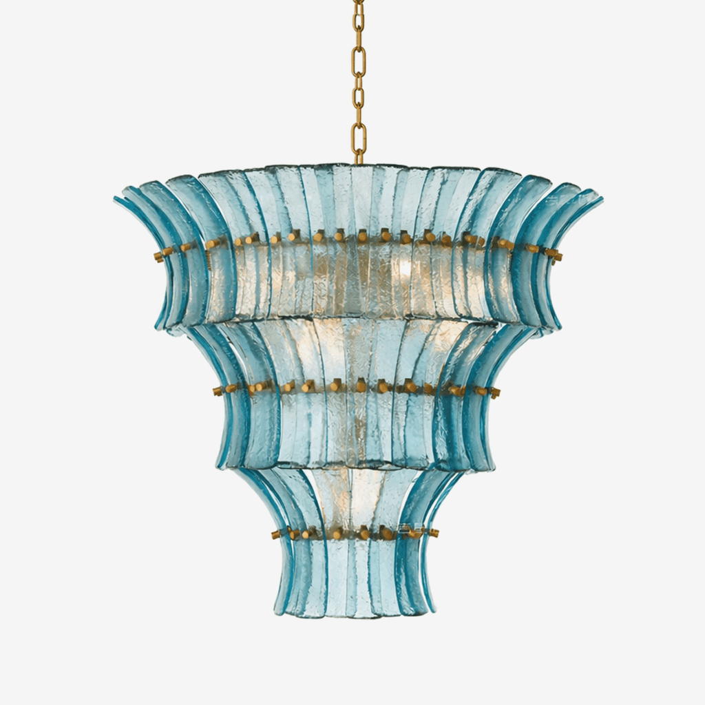 Aqualis Veyra Tiered Glass -lastekattokruunu