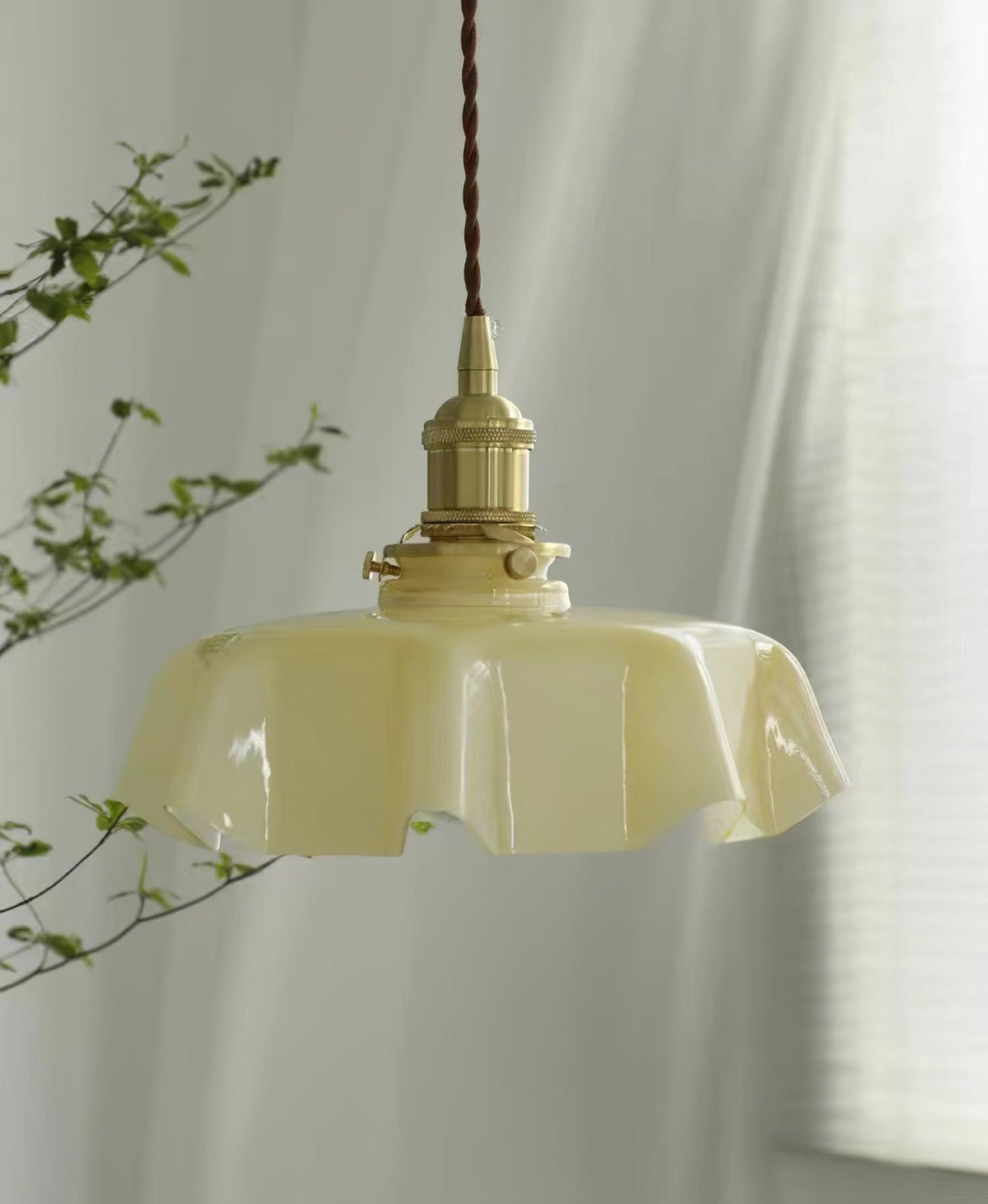 Liorivora Pendant Light French Flower for Dining Room