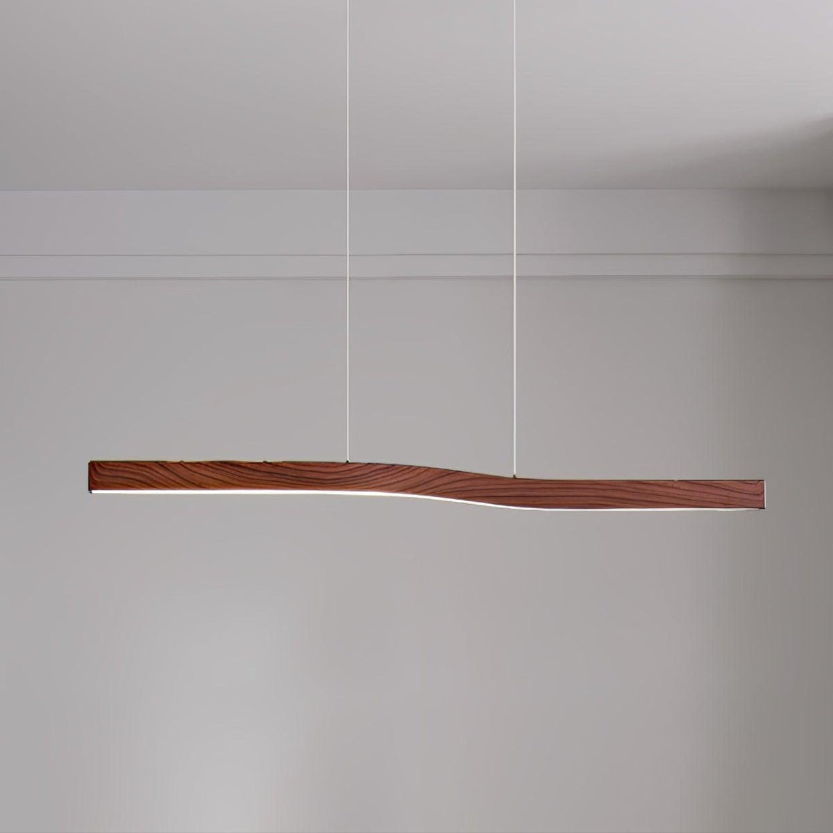 Daze minimalistisk pendellampa med linerskärm