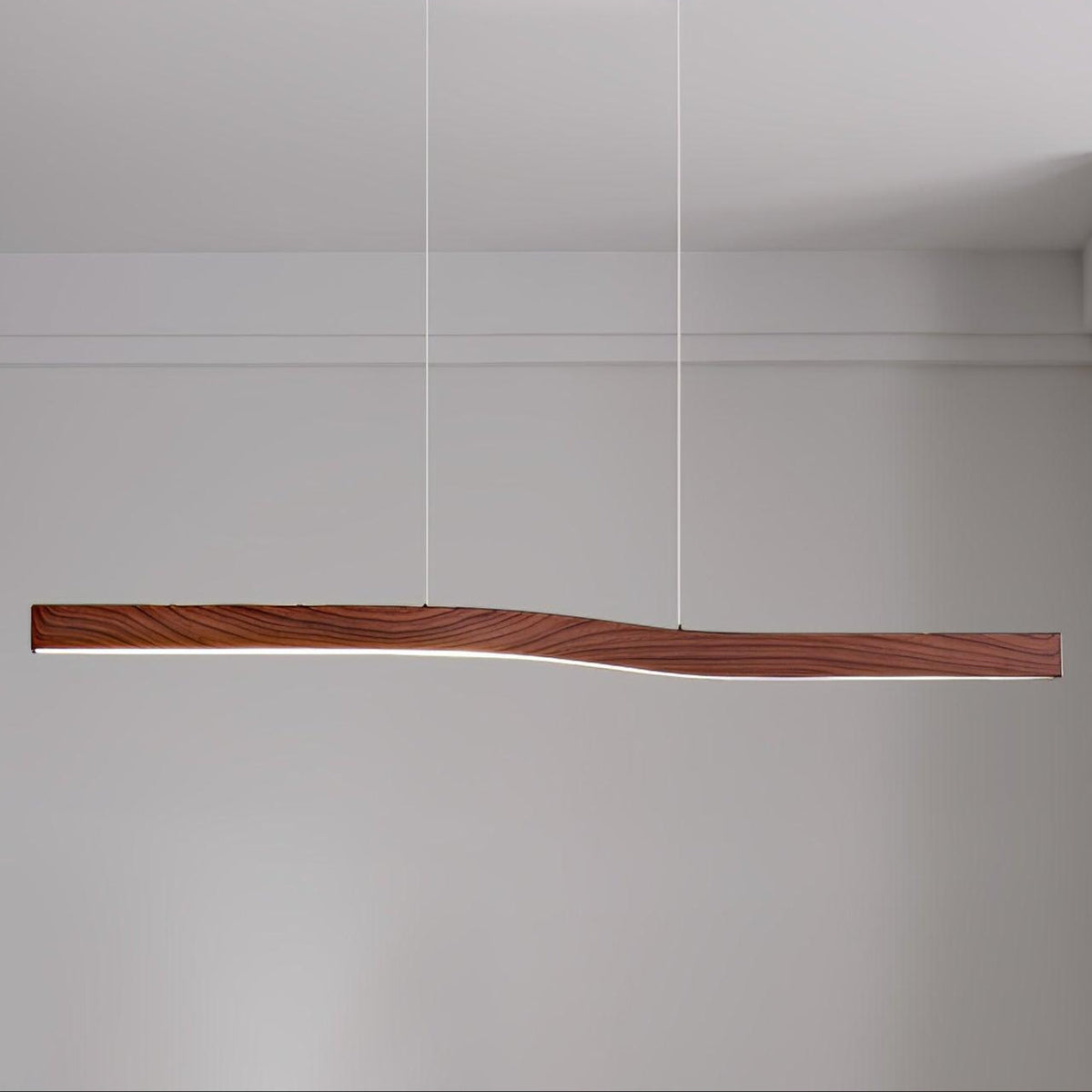 Daze minimalistisk pendellampa med linerskärm