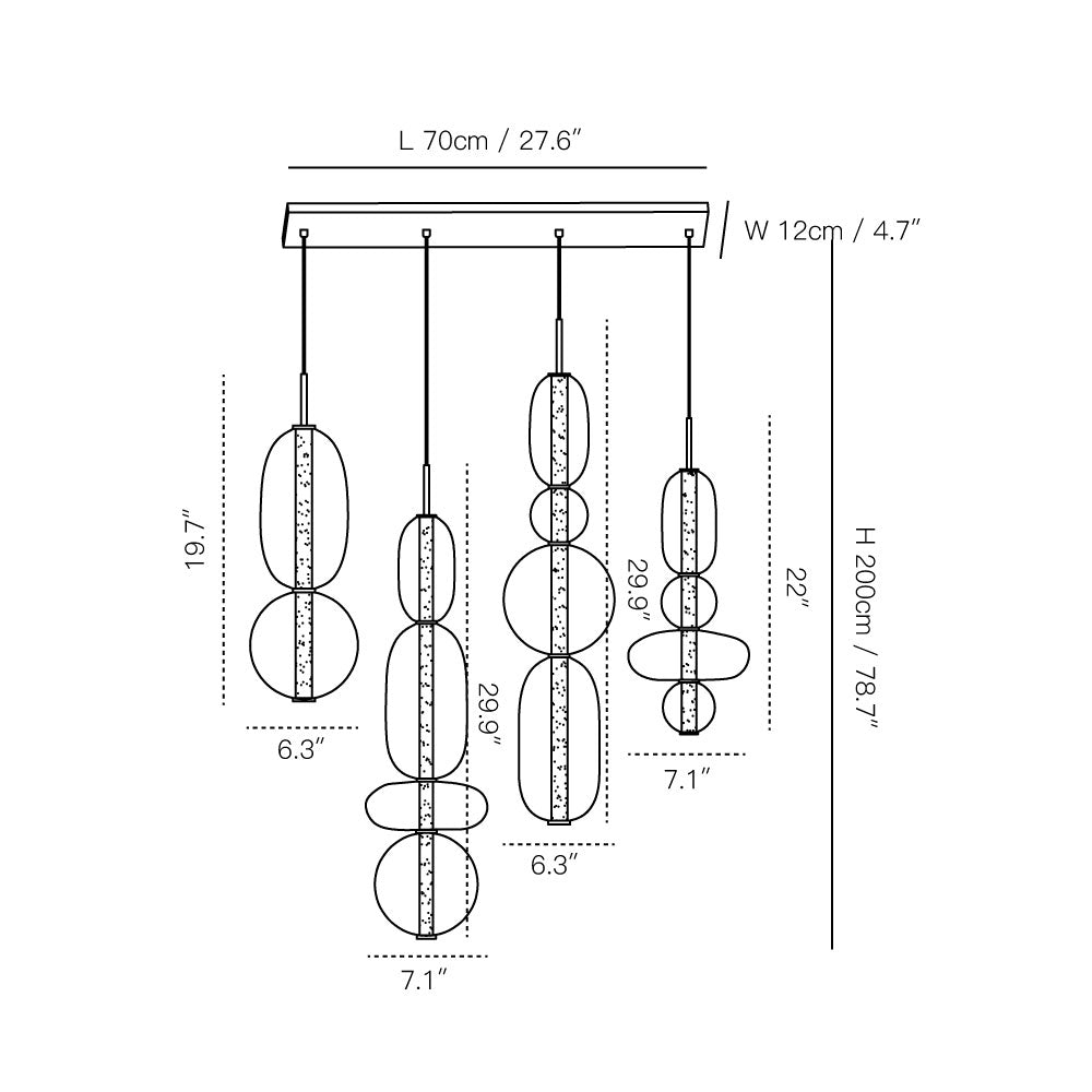 Velinian-lasikattokruunu