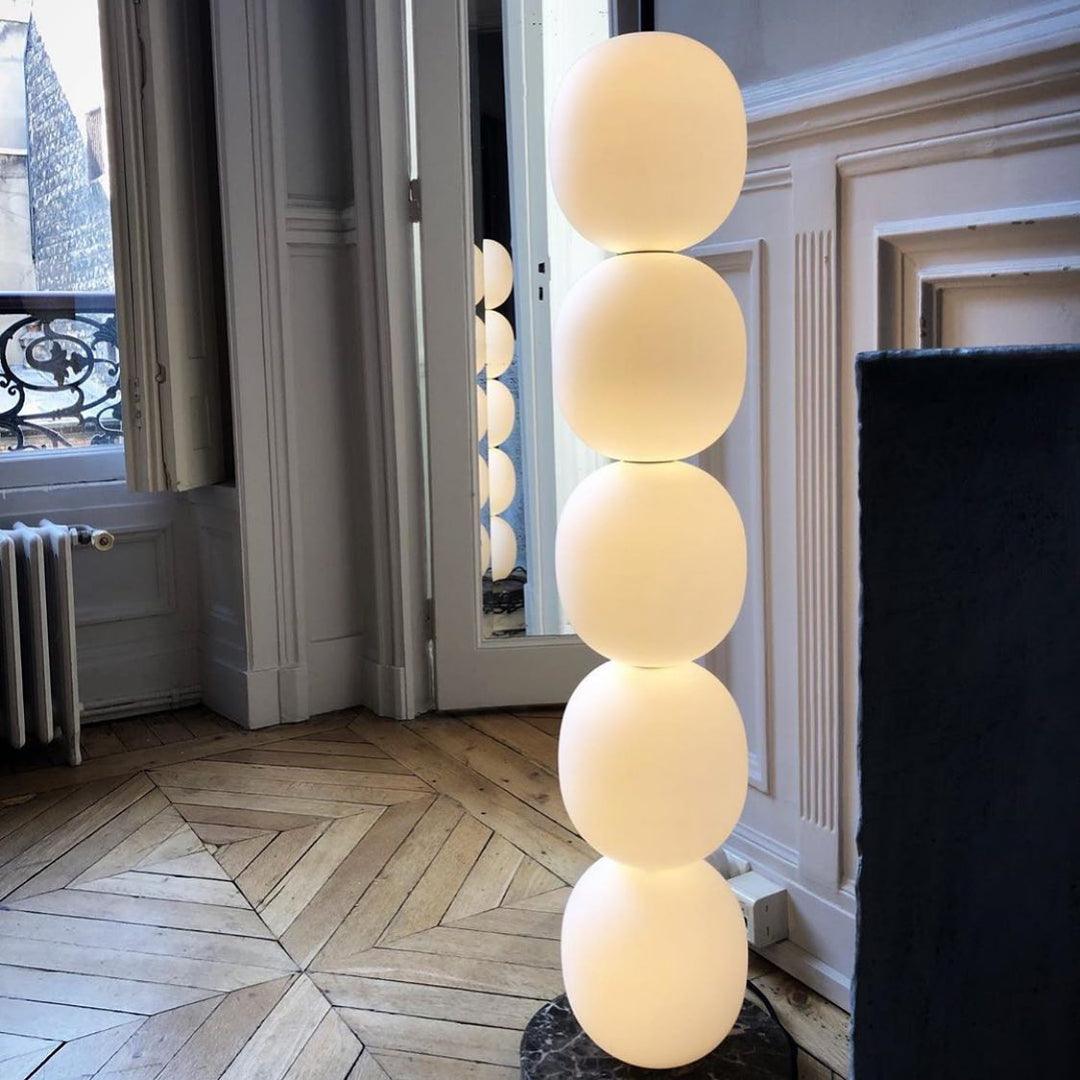 Ceni minimalistinen marmorilattiavalaisin