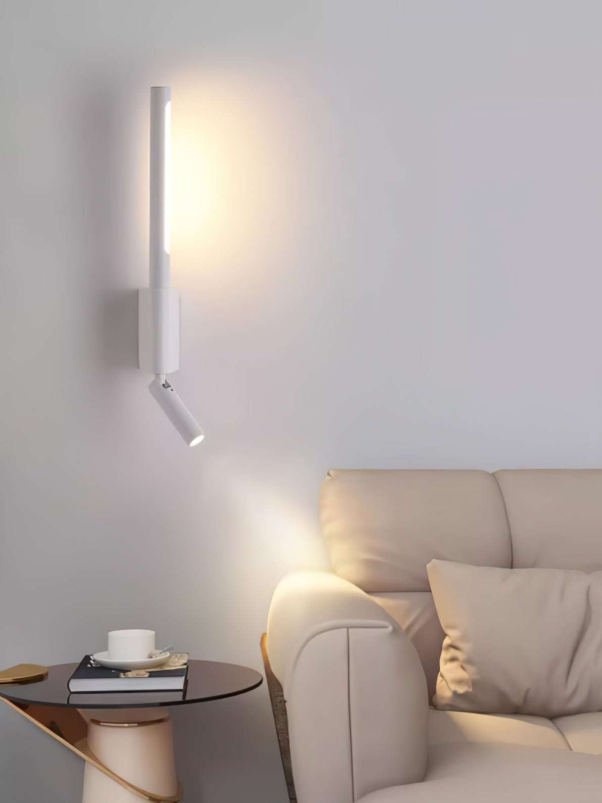 Melody modern minimalistisk LED-vägglampa