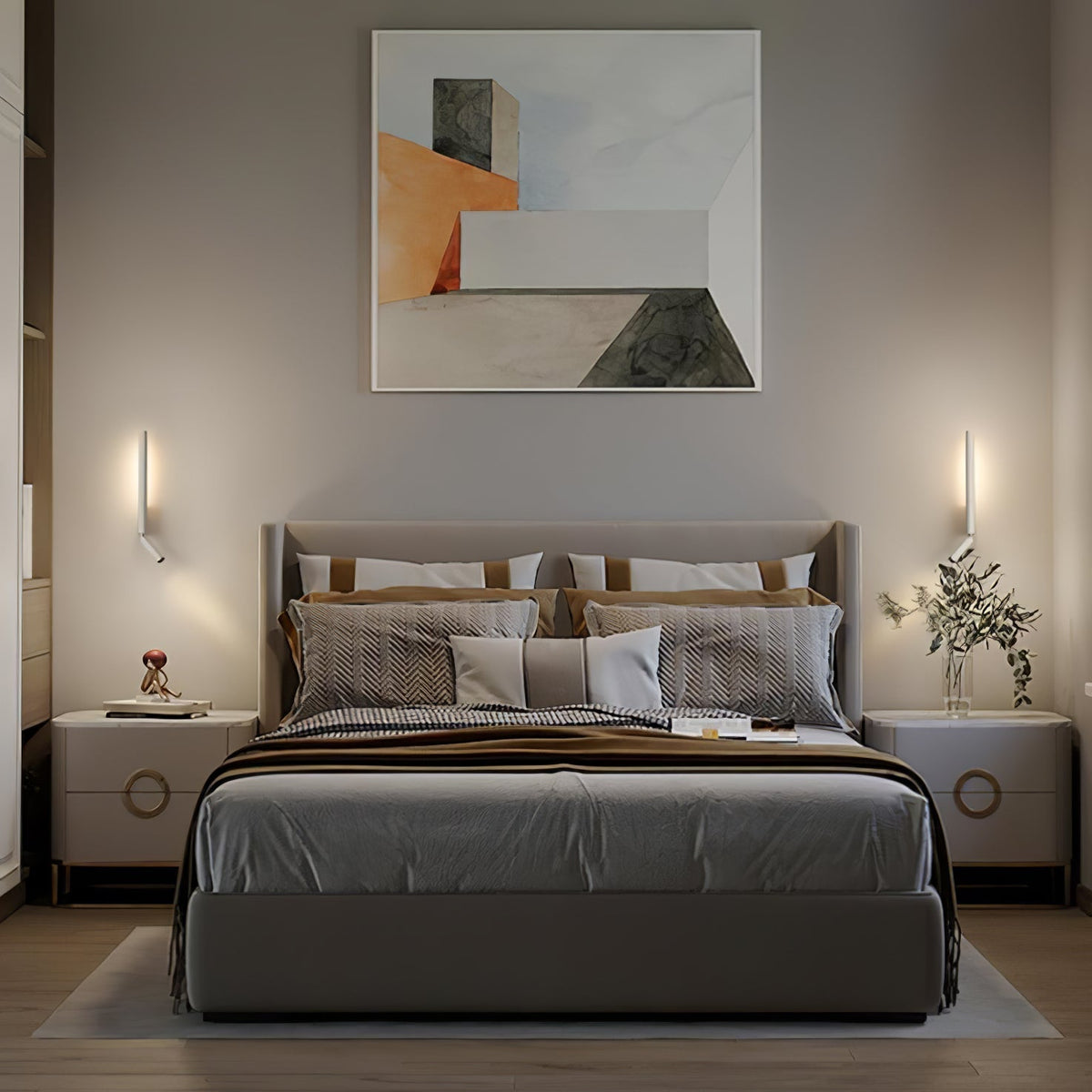 Melody modern minimalistisk LED-vägglampa