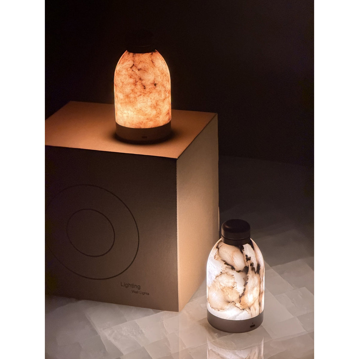 Kapselbordlampe