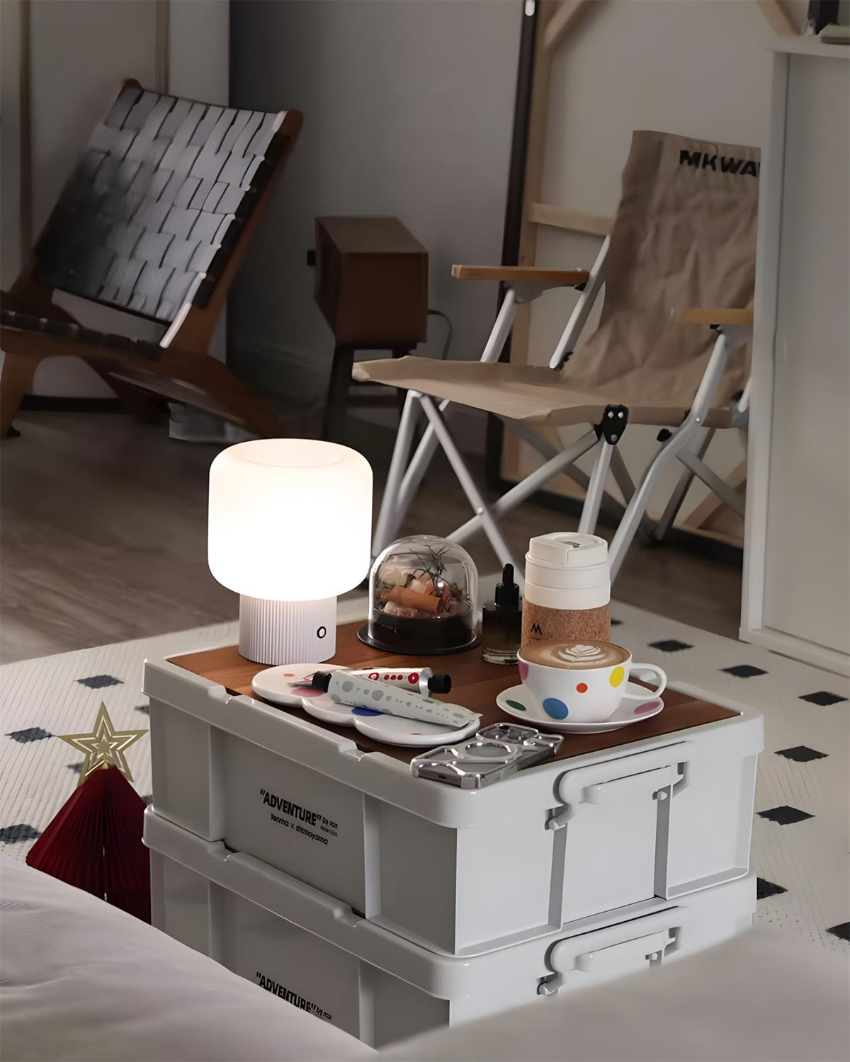 Candeeiro de mesa Rivenelia