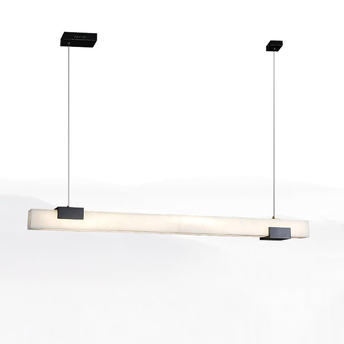 Mivel-minimalistinen lineaarinen alabasteririippuvalaisin