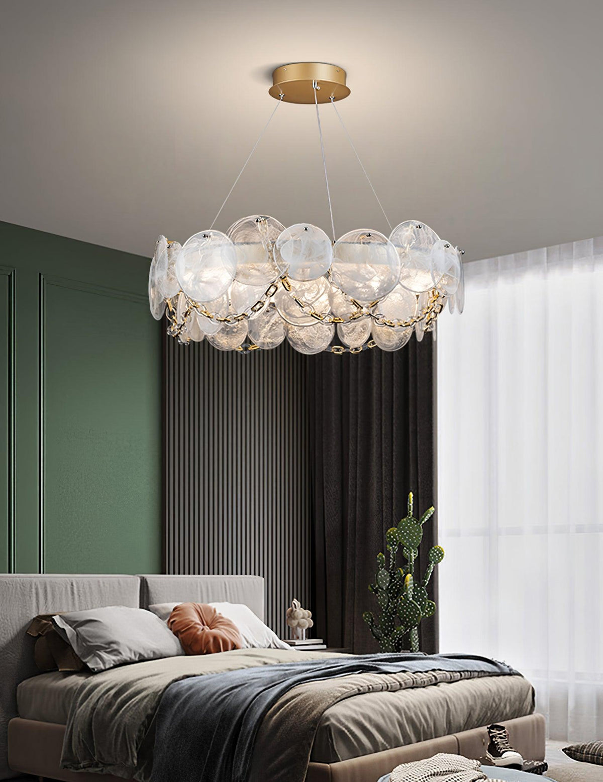 Candelabro de luxo em vidro Celinaria