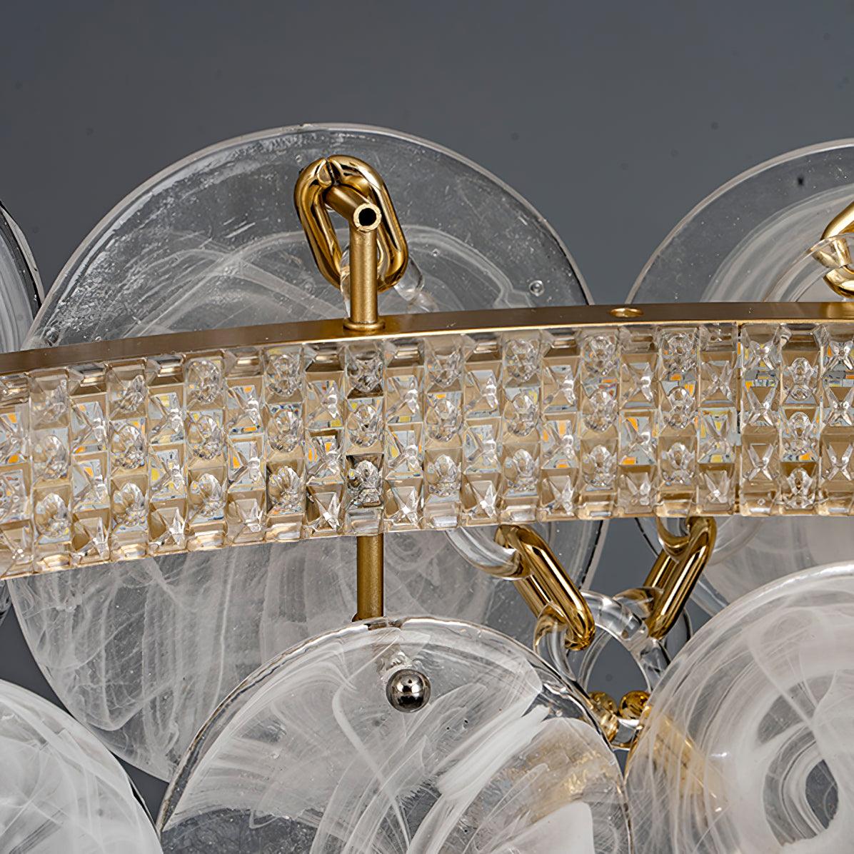 Candelabro de luxo em vidro Celinaria