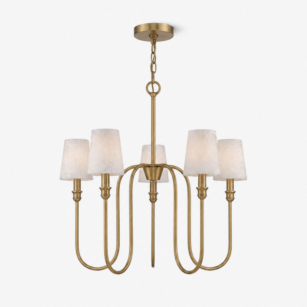 Candelabro Perrinhurst em alabastro