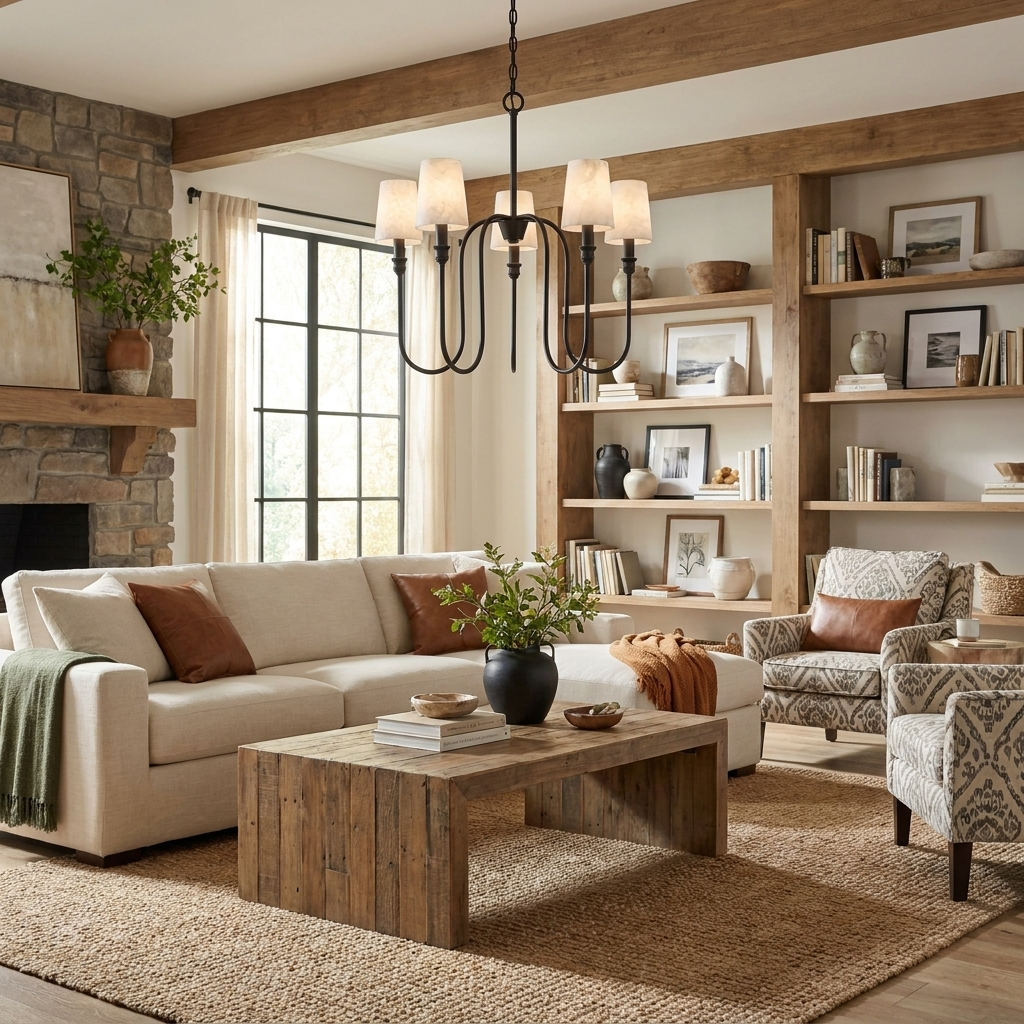 Candelabro Perrinhurst em alabastro