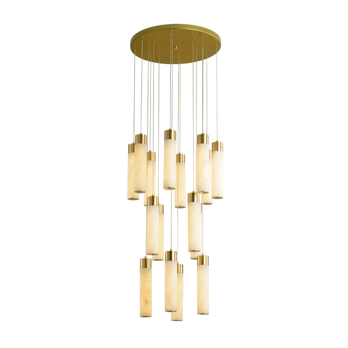 Aurelia Modern Alabaster Pendant Chandelier