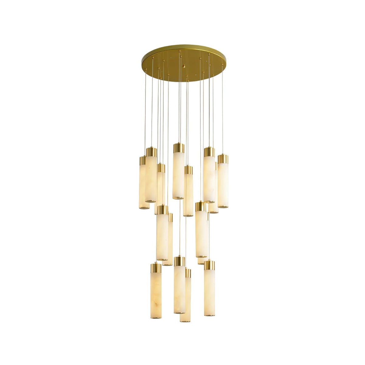 Aurelia Modern Alabaster Pendant Chandelier