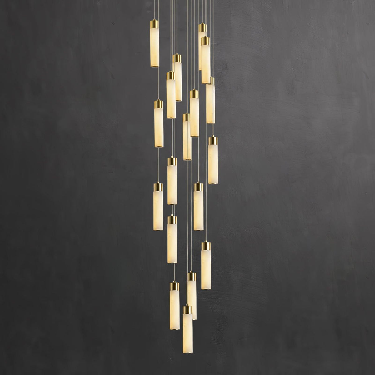 Aurelia Modern Alabaster Pendant Chandelier