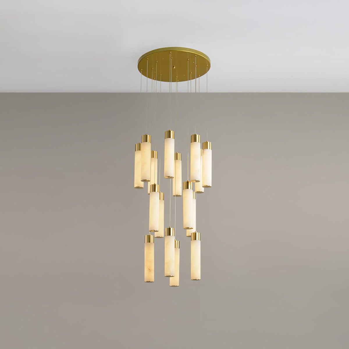 Aurelia Modern Alabaster Pendant Chandelier