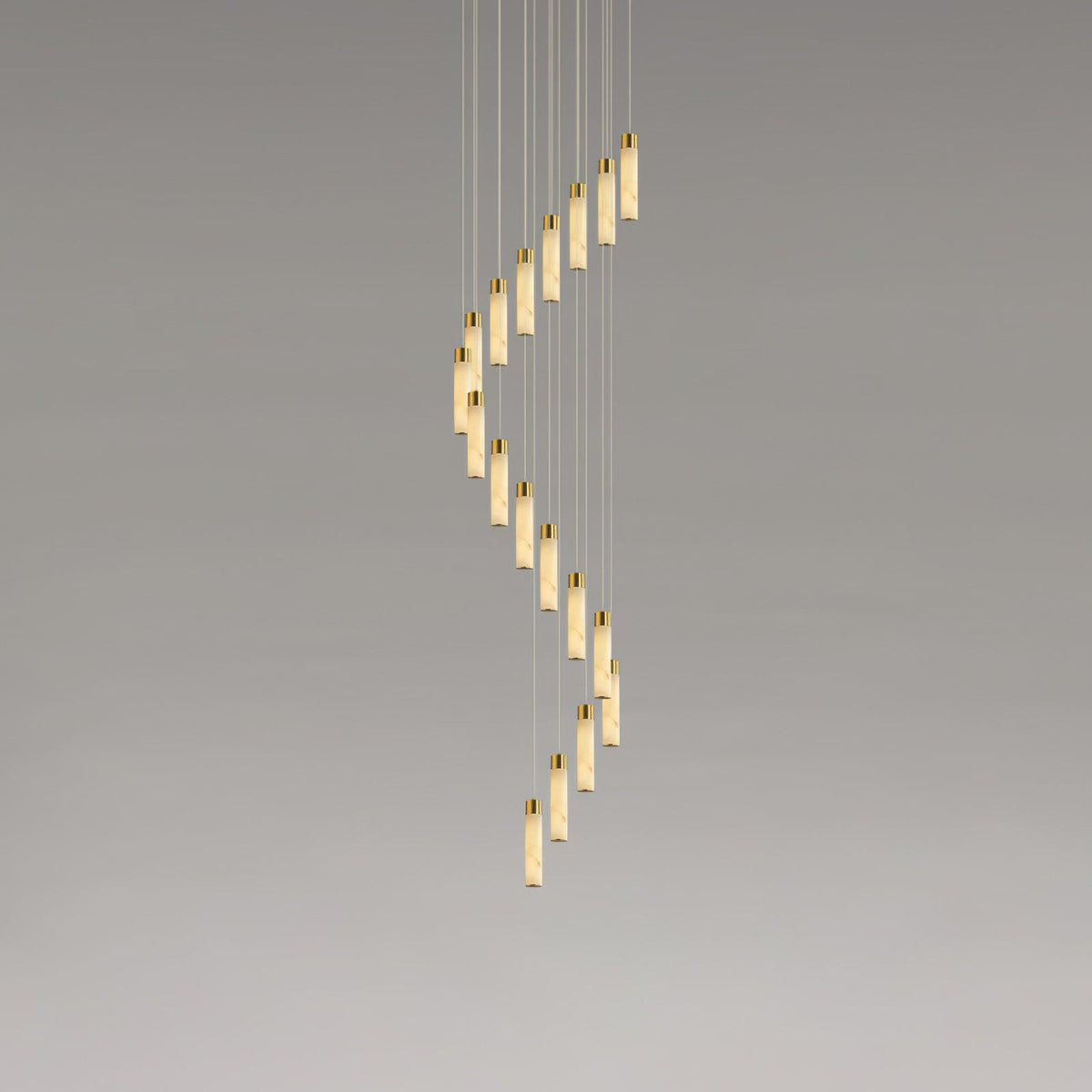 Aurelia Modern Alabaster Pendant Chandelier