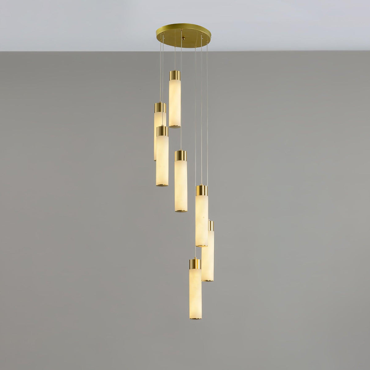 Aurelia Modern Alabaster Pendant Chandelier