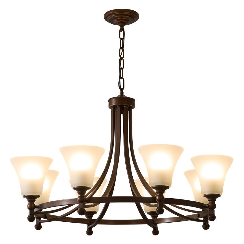 Celestine traditionel elegant vintage-glødende lysekrone