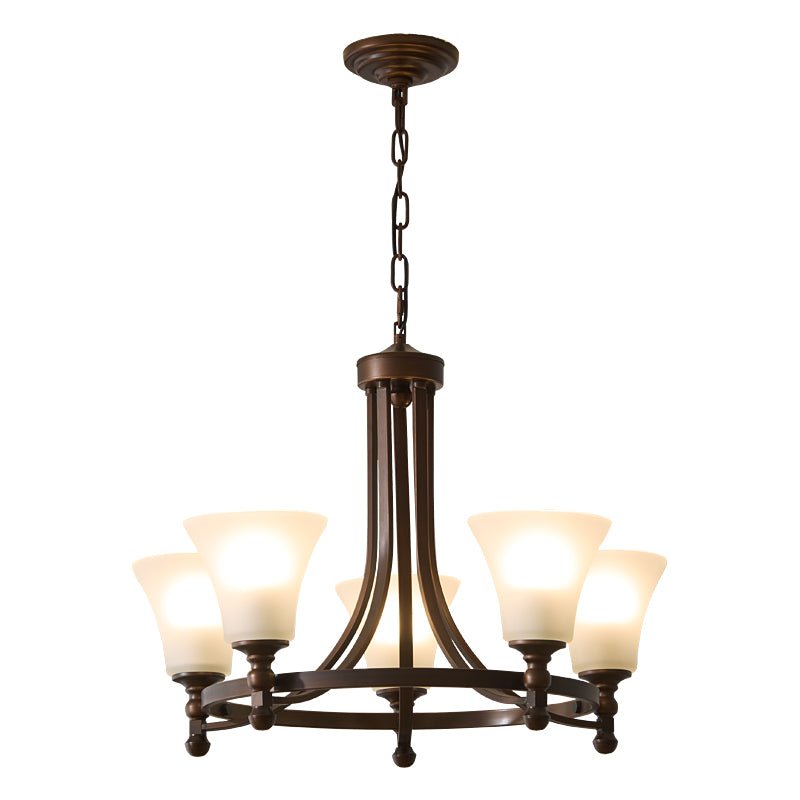 Celestine traditionel elegant vintage-glødende lysekrone